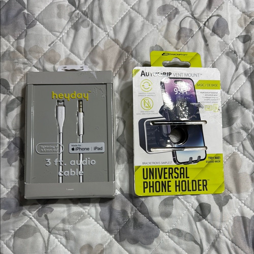 Heyday 3 ft Audio Cable and vent mount